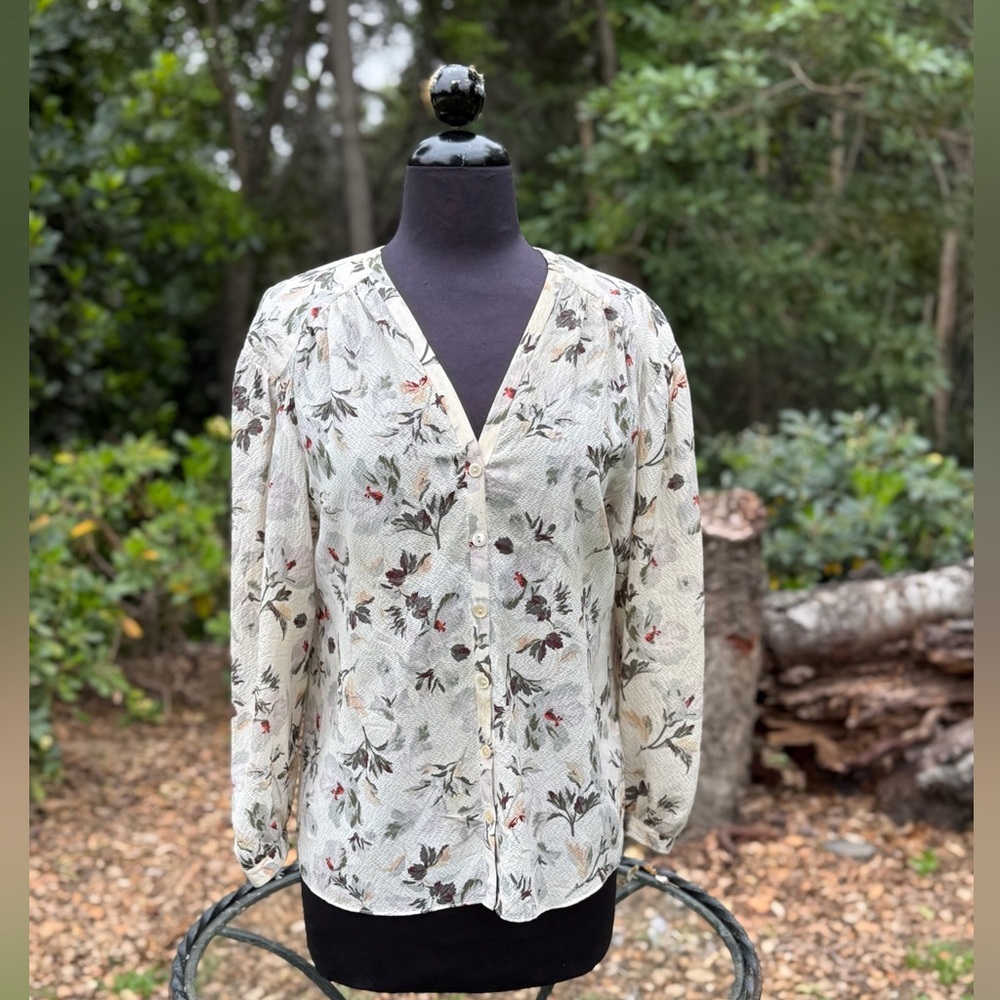 Rebecca Taylor "Sofia" floral blouse - size 0